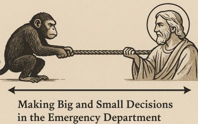 Are We Triage Monkeys or Gods? Big and Small Decisions in the ED