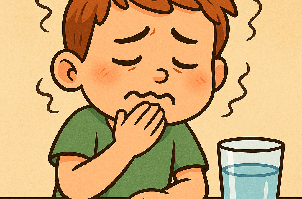 Nauseous kid