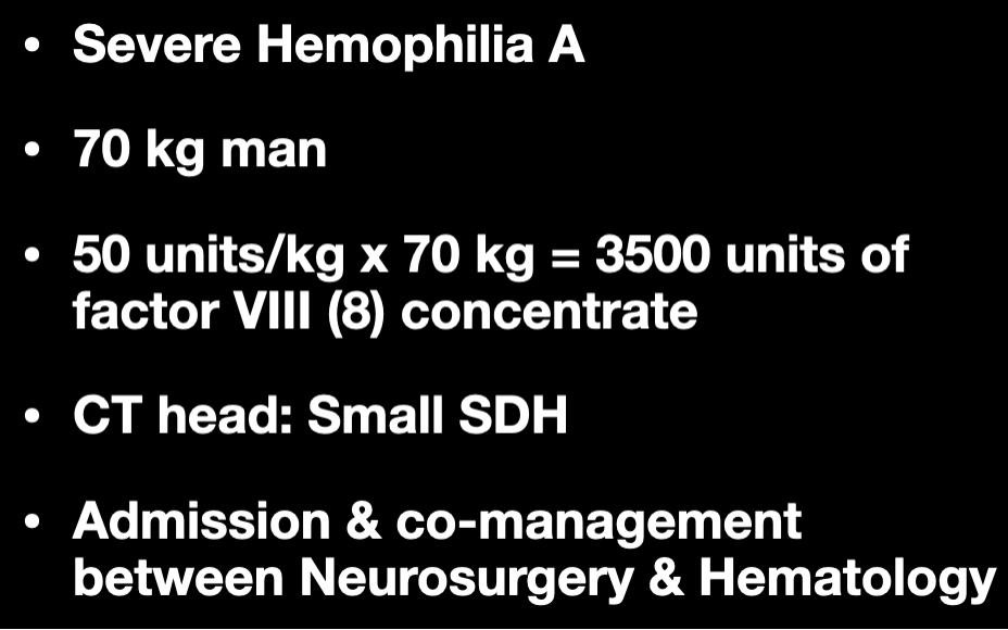 hemophilia