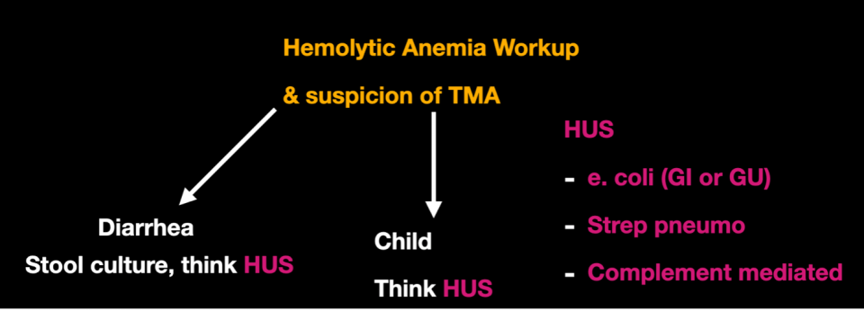 hemolytic anemia