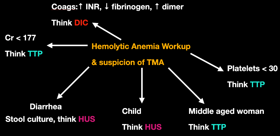 hemolytic anemia