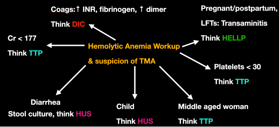hemolytic anemia