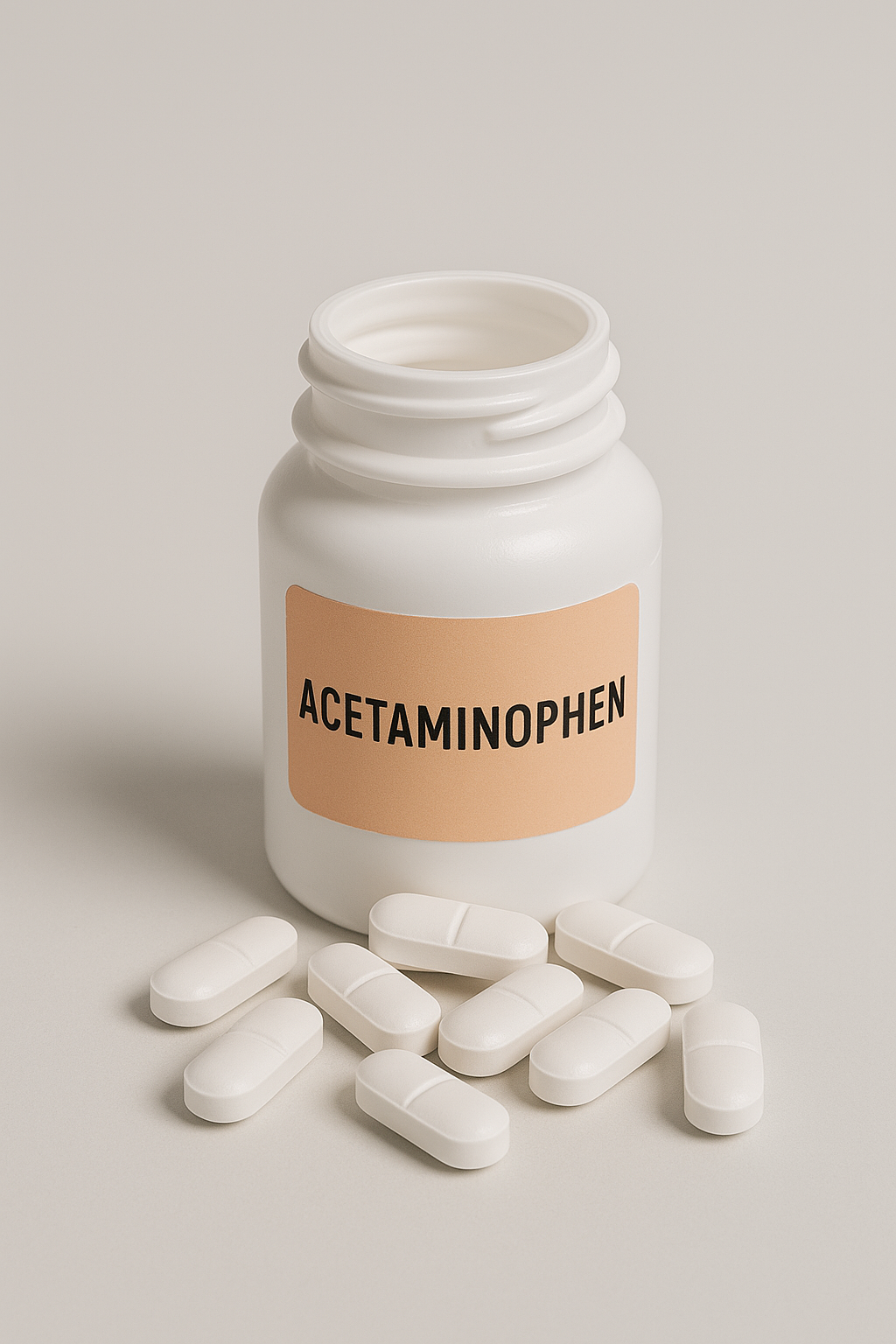 acetaminophen bottle