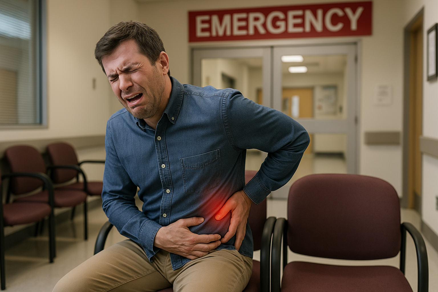 Flank pain - renal colic