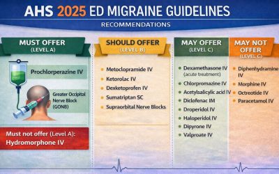2025 AHS Guidelines for Parenteral Migraine Treatment in the ED