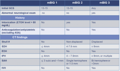Mbig Chart Traumatic Brain Injuries: A (m)BIG Headache - EMOttawa Blog