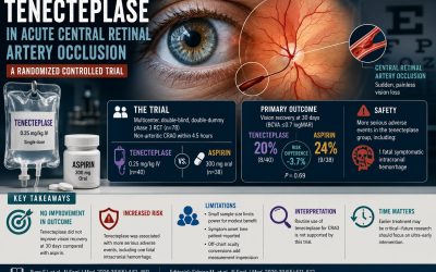 A Randomized Trial of Tenecteplase in Acute Central Retinal Artery Occlusion
