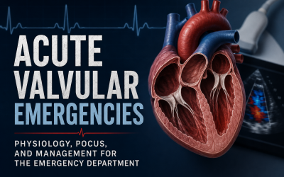 Acute Valvular Emergencies