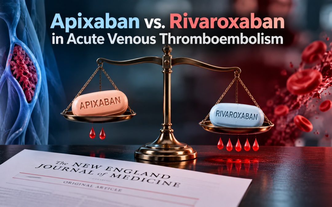 Bleeding Risk with Apixaban vs. Rivaroxaban in Acute Venous Thromboembolism