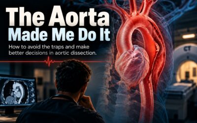 The Aorta Made Me Do It: Cognitive Bias and Acute Aortic Syndrome